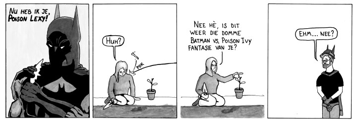 stripje batman vs. poison lexy